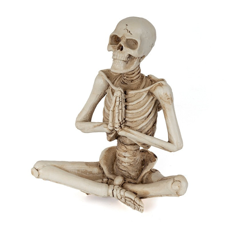 Yoga Skull Figure Decorative Ornament