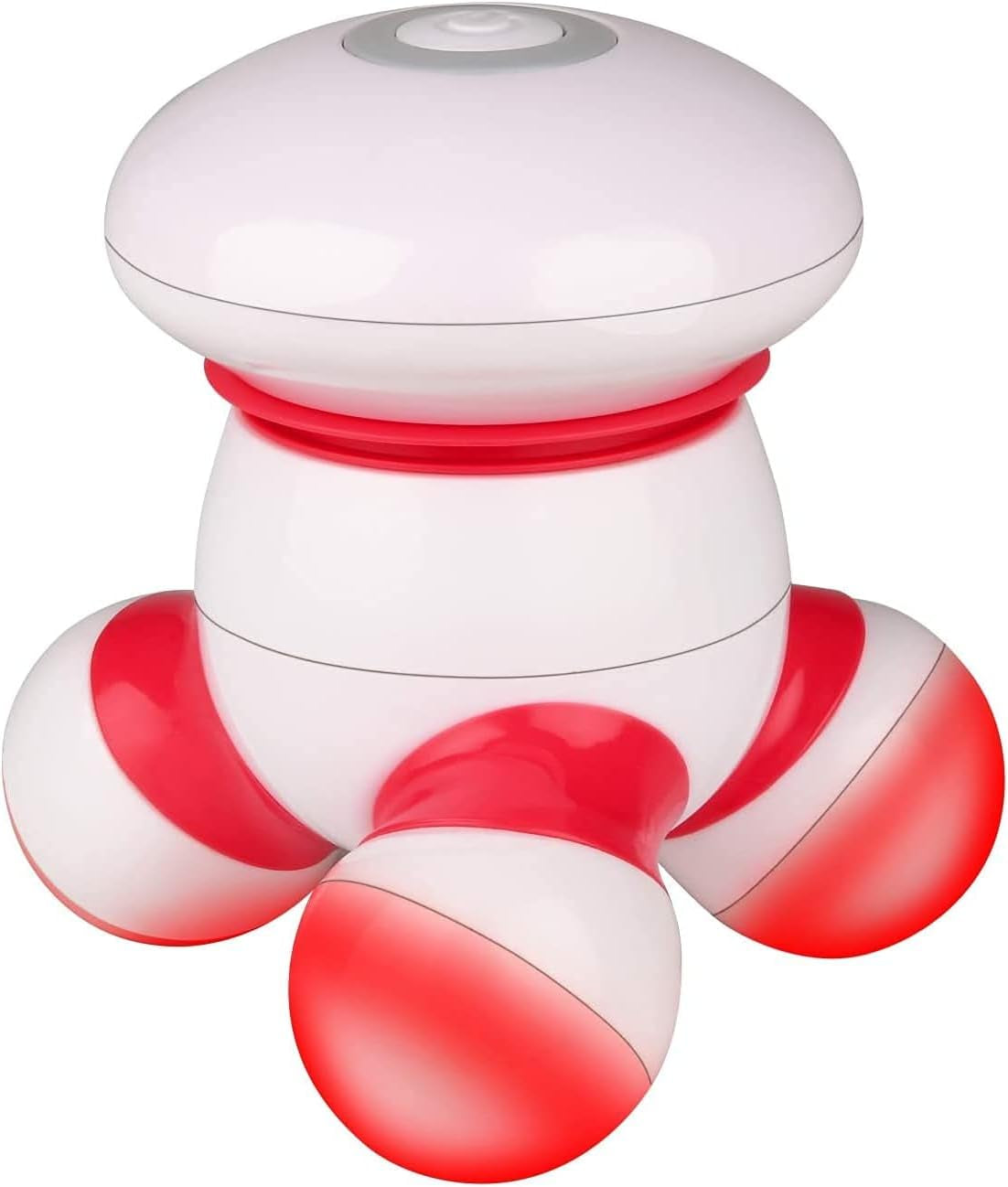 Cordless Mini Massager Portable Hand-Held Electric Vibrating Deep Tissue Percussion Body Massager for Back, Neck, Hand, Shoulder, and Full Body Pain Relief, 3AAA Battery Operated to Use Everywhere