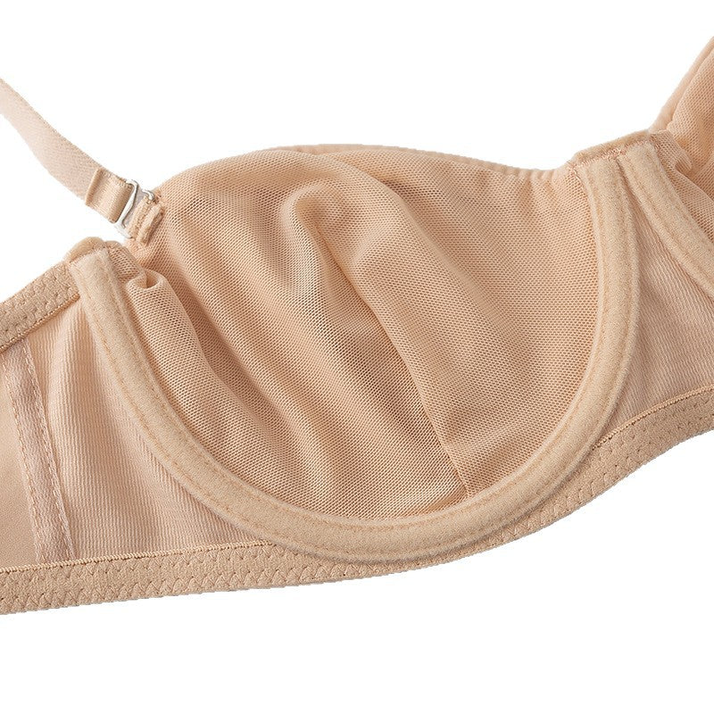 Cotton Full Cup Bra with Steel Ring for Women, Breathable Shaping Underwear
