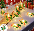 Painted crutches Christmas lights LED string outdoor decorative ambient lights
