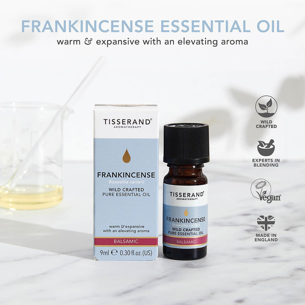 Frankincense Wild Crafted Essential Oil - 9Ml