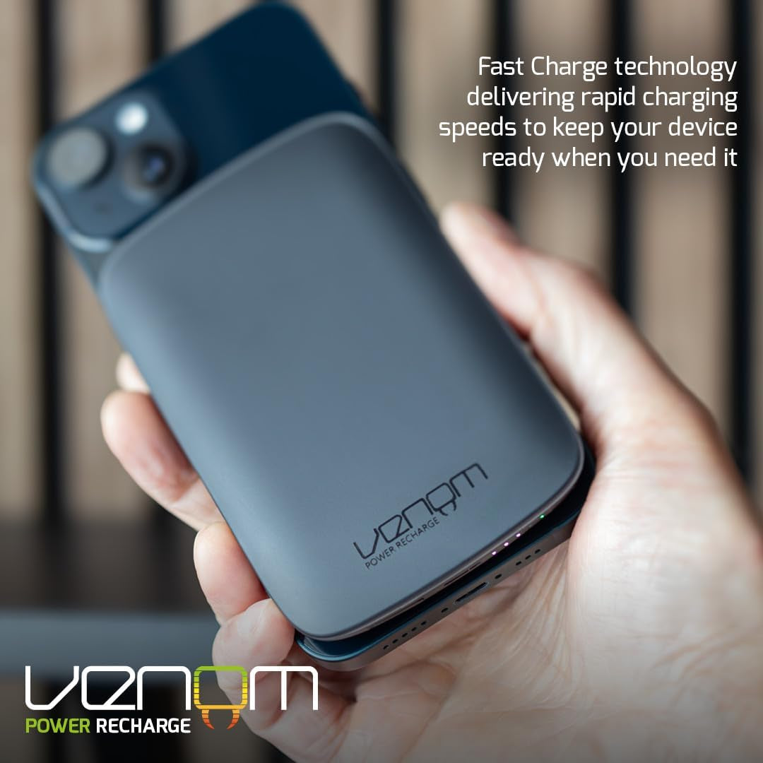 Magnetic Power Bank, 5000Mah Fast Charge, Magsafe Compatible, for Iphone and Android