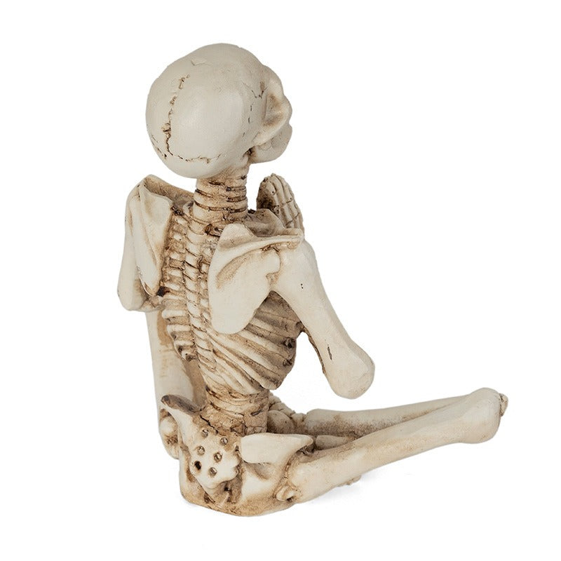 Yoga Skull Figure Decorative Ornament