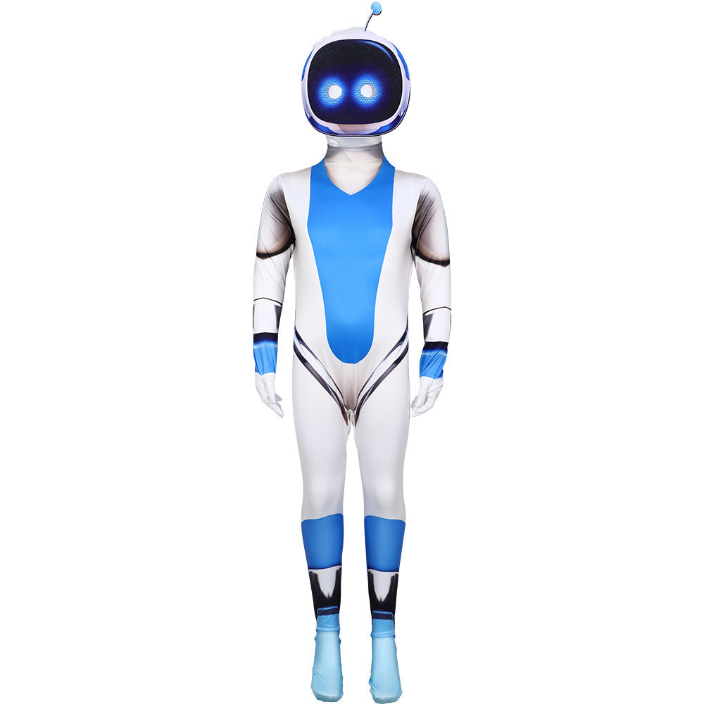 Cosmic Robot Astro Bot Bodysuit Sony Space Robot Costume Halloween Costume