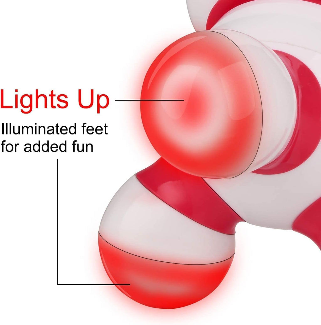 Cordless Mini Massager Portable Hand-Held Electric Vibrating Deep Tissue Percussion Body Massager for Back, Neck, Hand, Shoulder, and Full Body Pain Relief, 3AAA Battery Operated to Use Everywhere