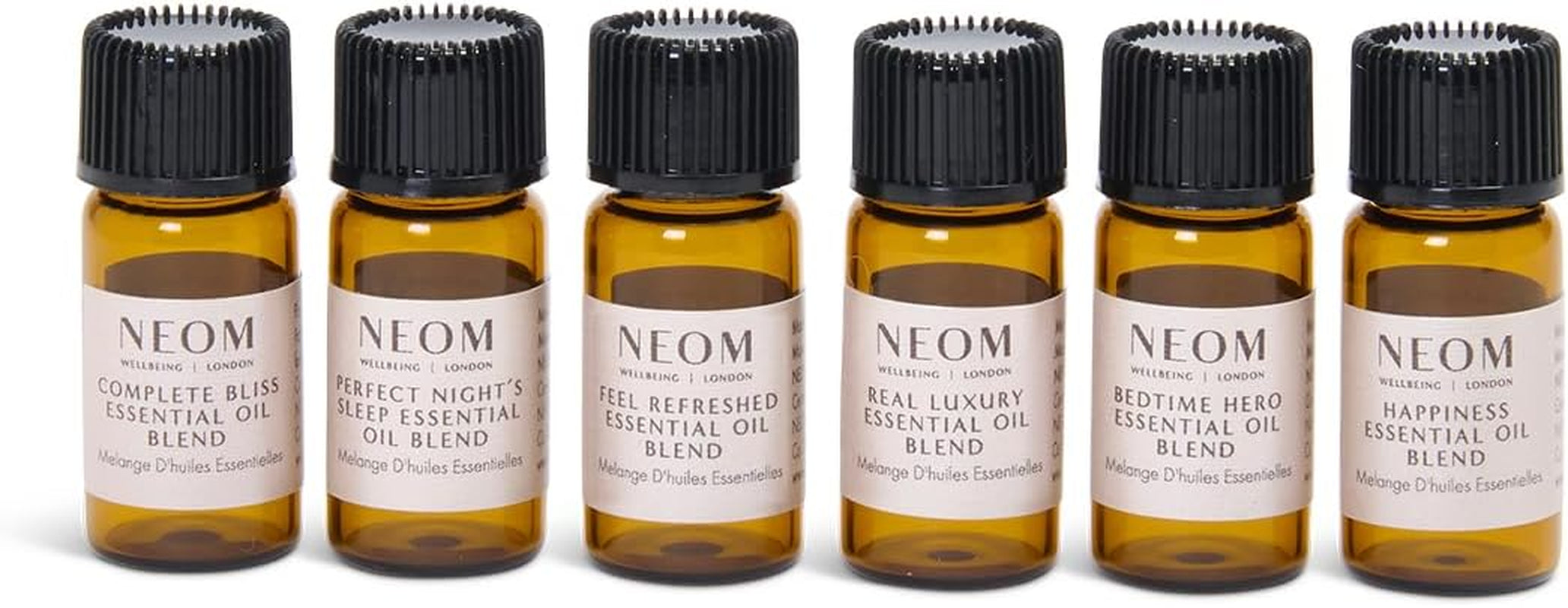 Essential Oil Blend Scent Discovery Set, 6 X 3Ml Mini Size I Our Bestselling Blends I Compatible with  Wellbeing Pod or Wellbeing Pod Luxe I 100% Natural