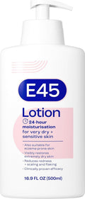 Moisturising Lotion 500 Ml for Dry & Sensitive Skin - Long-Lasting Hydration Protect from Dryness, Reduce Redness - Dermatological Body Moisturiser Lotion - Body Lotion - Daily Moisturiser