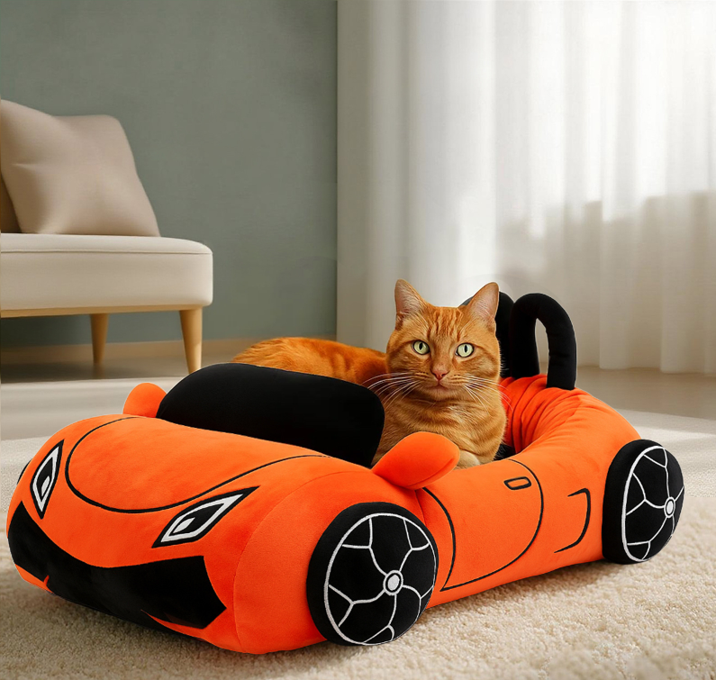 Non-slip Pet Bed Cat Bed Car Design Style Pet Bed