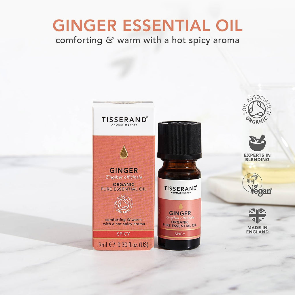 Ginger Organic Essential Oil - 9Ml