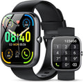AI Voice Assistant Smart Watch for Men Women, Answer/Make Call,1.91''Hd Screen Fitness Watch with Heart Rate/Sleep Spo2 Monitor/Step Counter,115+ Sport Modes,Ip68 Waterproof Smartwatch for Android Ios