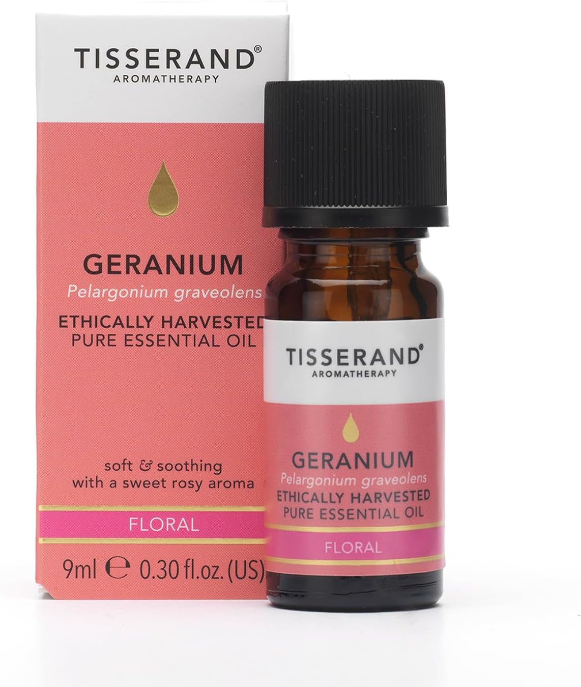 Geranium Ethically Harvested Essential Oil - 9Ml