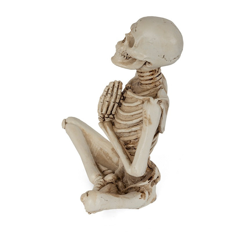 Yoga Skull Figure Decorative Ornament