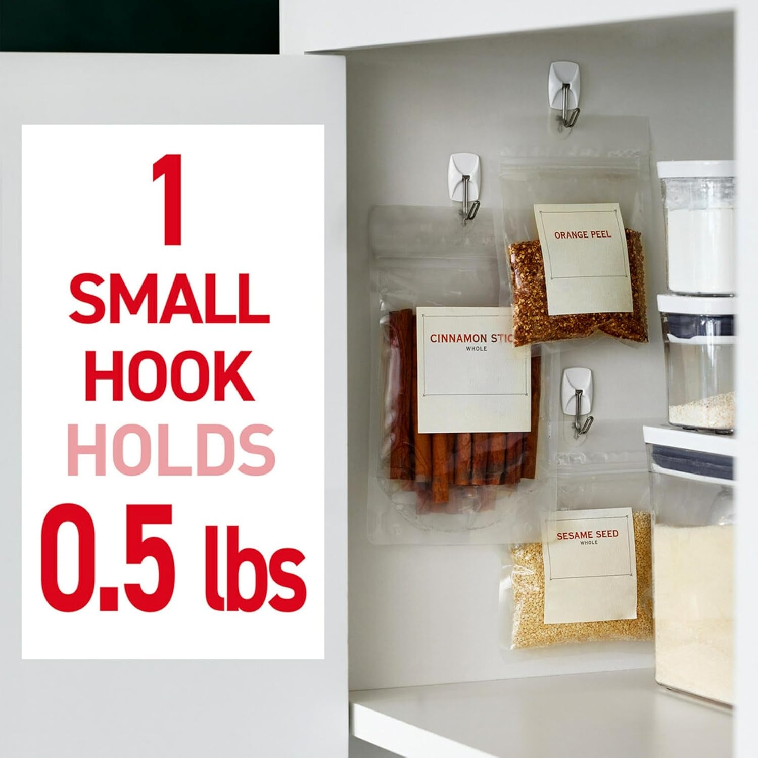 GP067-16NA Small Wire Hardware, Silver, White, 16 Hooks