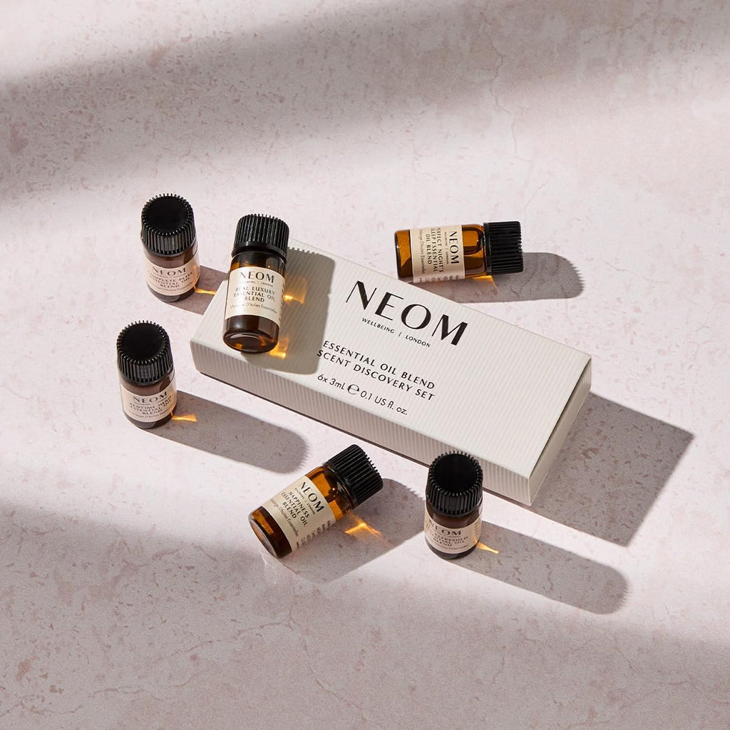 Essential Oil Blend Scent Discovery Set, 6 X 3Ml Mini Size I Our Bestselling Blends I Compatible with  Wellbeing Pod or Wellbeing Pod Luxe I 100% Natural