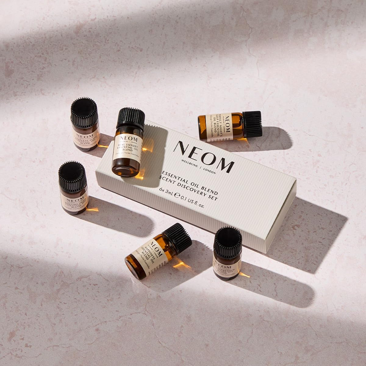 Essential Oil Blend Scent Discovery Set, 6 X 3Ml Mini Size I Our Bestselling Blends I Compatible with  Wellbeing Pod or Wellbeing Pod Luxe I 100% Natural