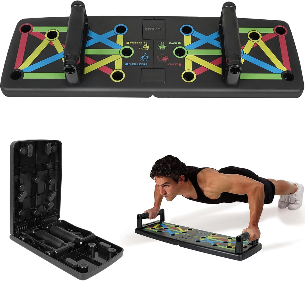 Push up Board Home Exercise Press up Board Strength Training Workout Fitness Gym Equipment