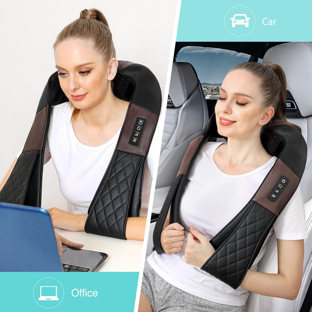 Shiatsu Neck Massager with Heat for Pain Relief