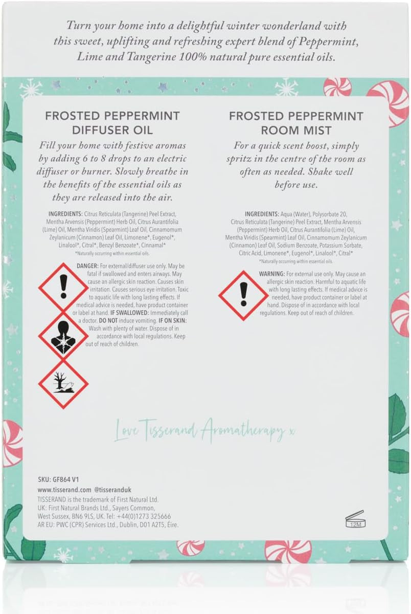 Frosted Peppermint Duo Kit - Room Mist & Diffuser Oil