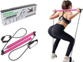 Pilates Bar with Resistance Band Bar Portable Pilates Studio, Pilates Equipment Home Pilates Kit for Full Body Workout, at Home Pilates Kit Exercise Pilates Set for Women and Men