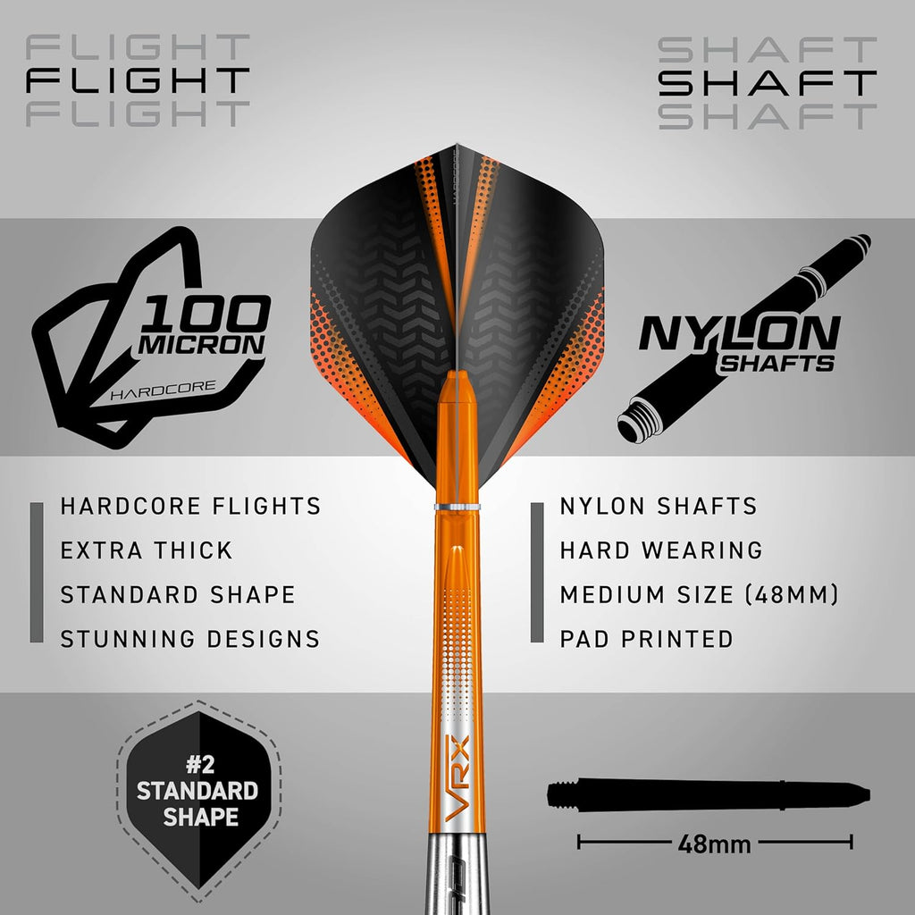 Darts | Amberjack | Steel Tip | Tungsten Darts Set | 22G - 30G