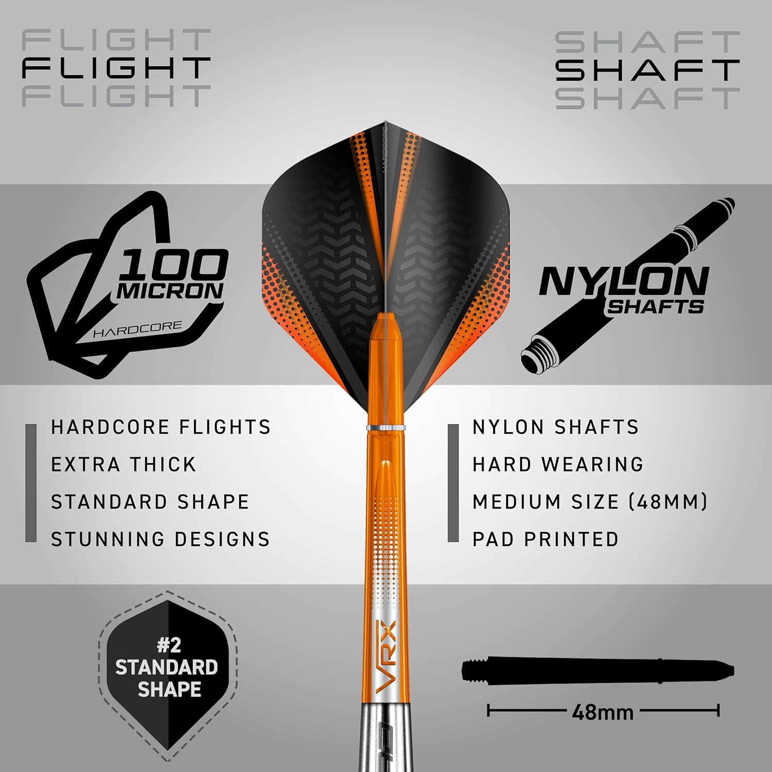 Darts | Amberjack | Steel Tip | Tungsten Darts Set | 22G - 30G