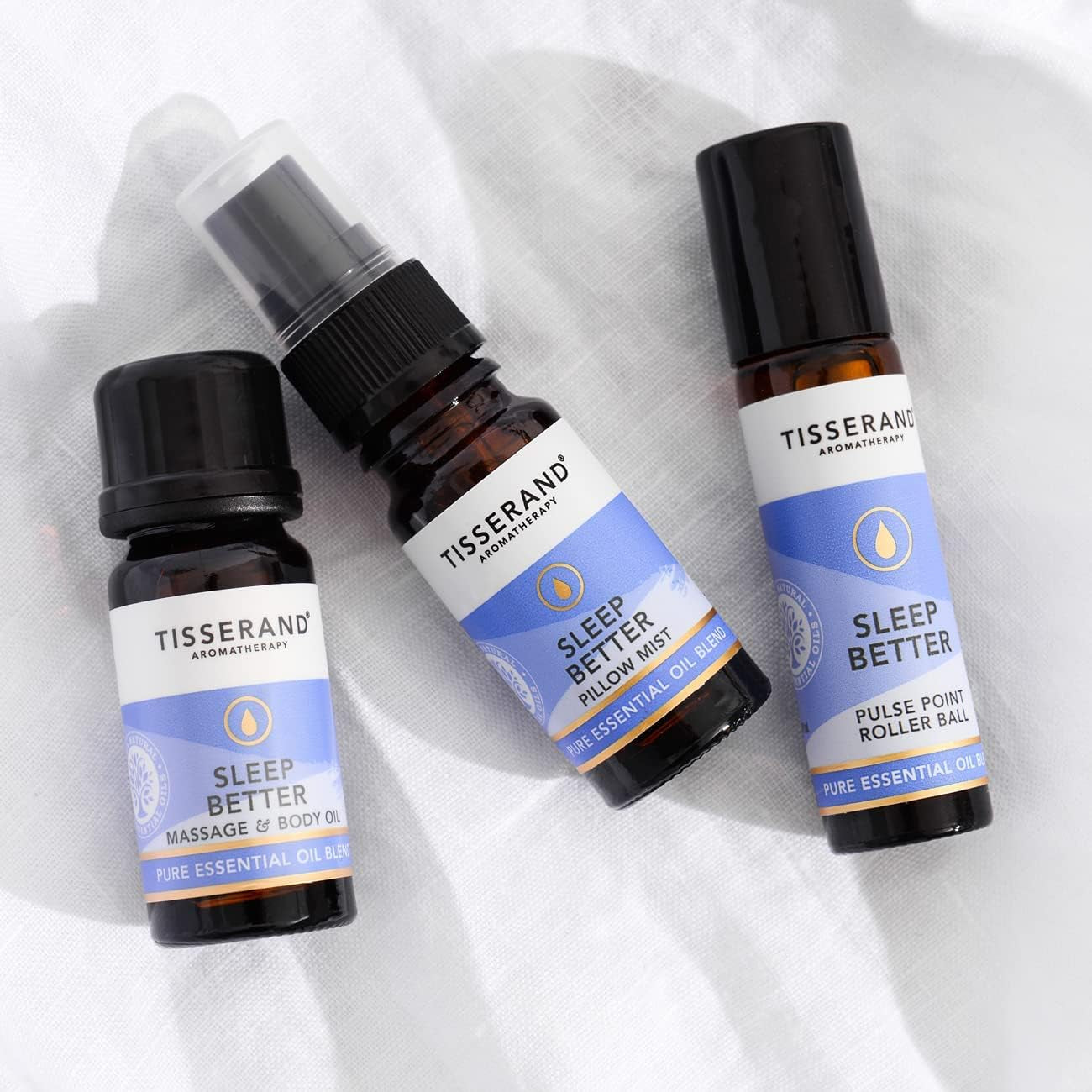 Sleep Better Discovery Kit - Roller Ball, Body Oil & Pillow Mist