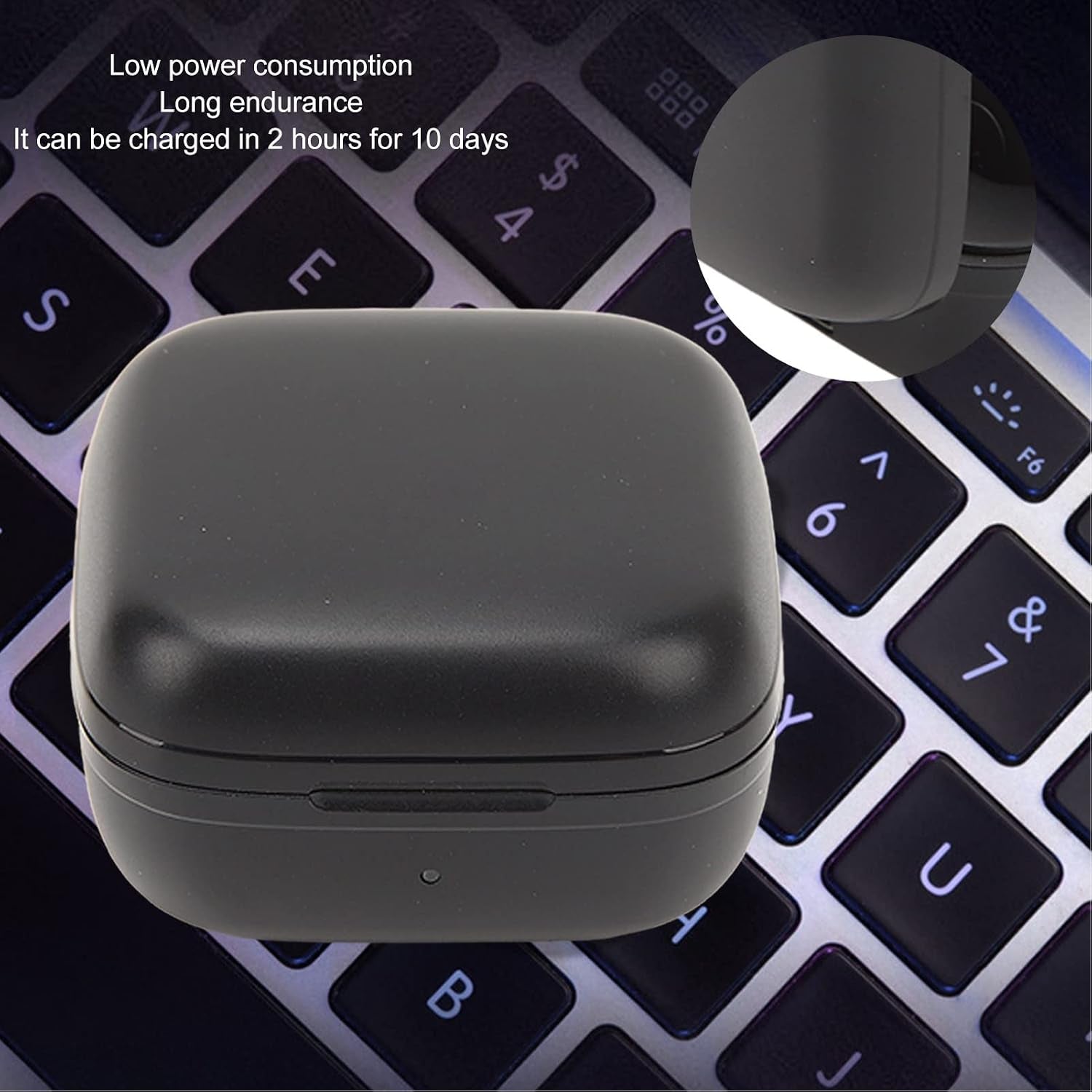Tiktok Remote Control Kindle APP Page Turner,Bluetooth Camera Video Recording Remote,App Remote Scrolling Ring Clicker,Tik Tok Scrolling Ring for Cell Phone (Black)