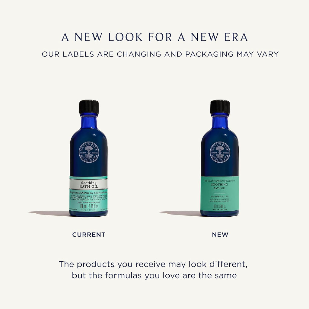 Soothing Bath Oil, Relax Body & Mind, Soothing Therapeutic Oils, Vegan & Cruelty-Free, 100Ml