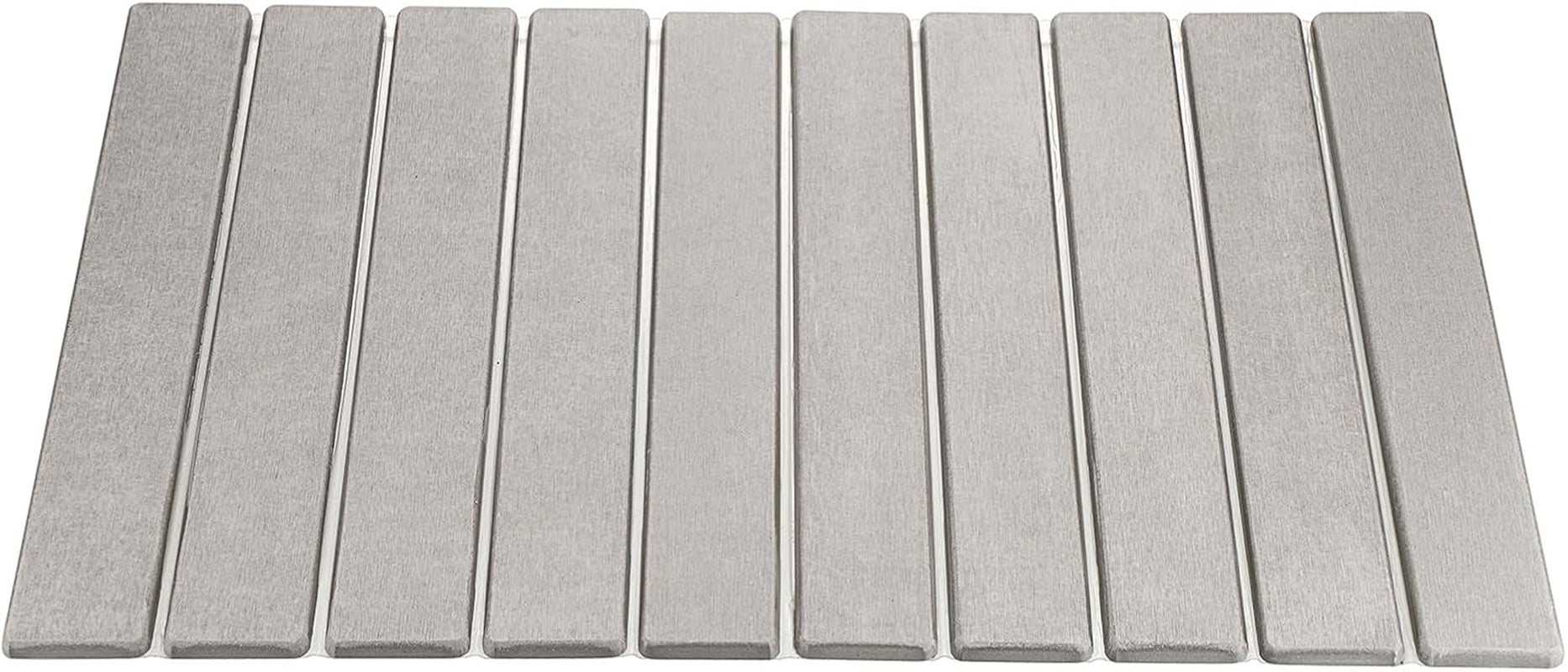 Multi-Piece Combination Diatomite Stone Bath Mats, Non-Slip Washable Modern Mats for Bathroom, Kitchen, Laundry Room, 58 * 39 * 0.8Cm (Gray)