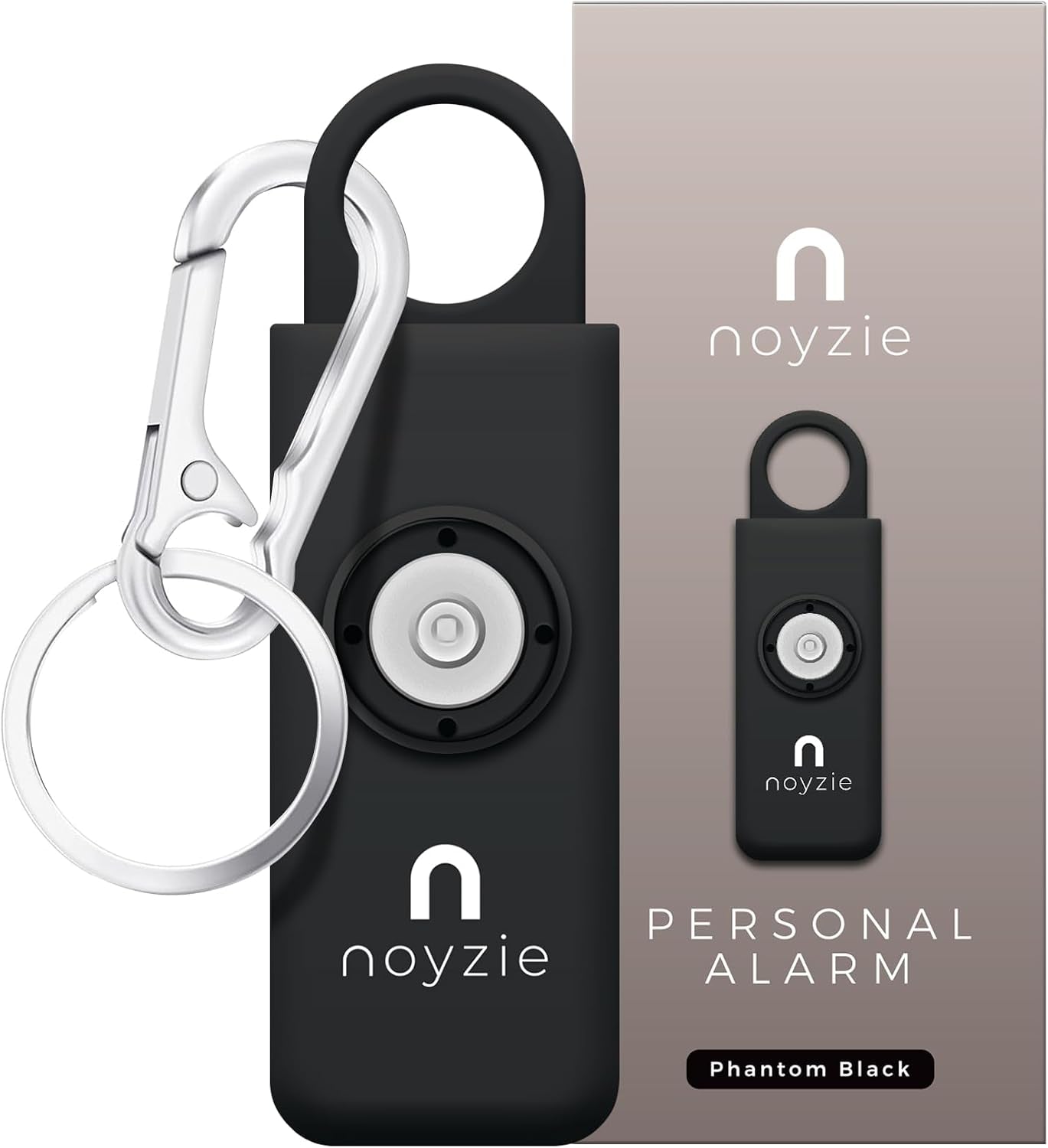 Personal Alarm  Personal Safety Alarm with LOUD 125Db Siren and 200-Lumen Strobing LED Light - Self Defence Rope Alarm Keyring Keychain for Women, Men, Elderly & Dog Walkers
