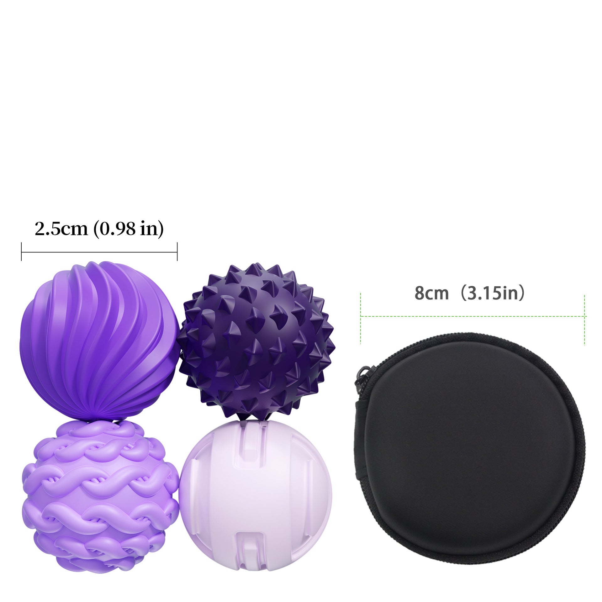 Silicone magnetic ball sensory ball puzzle toy