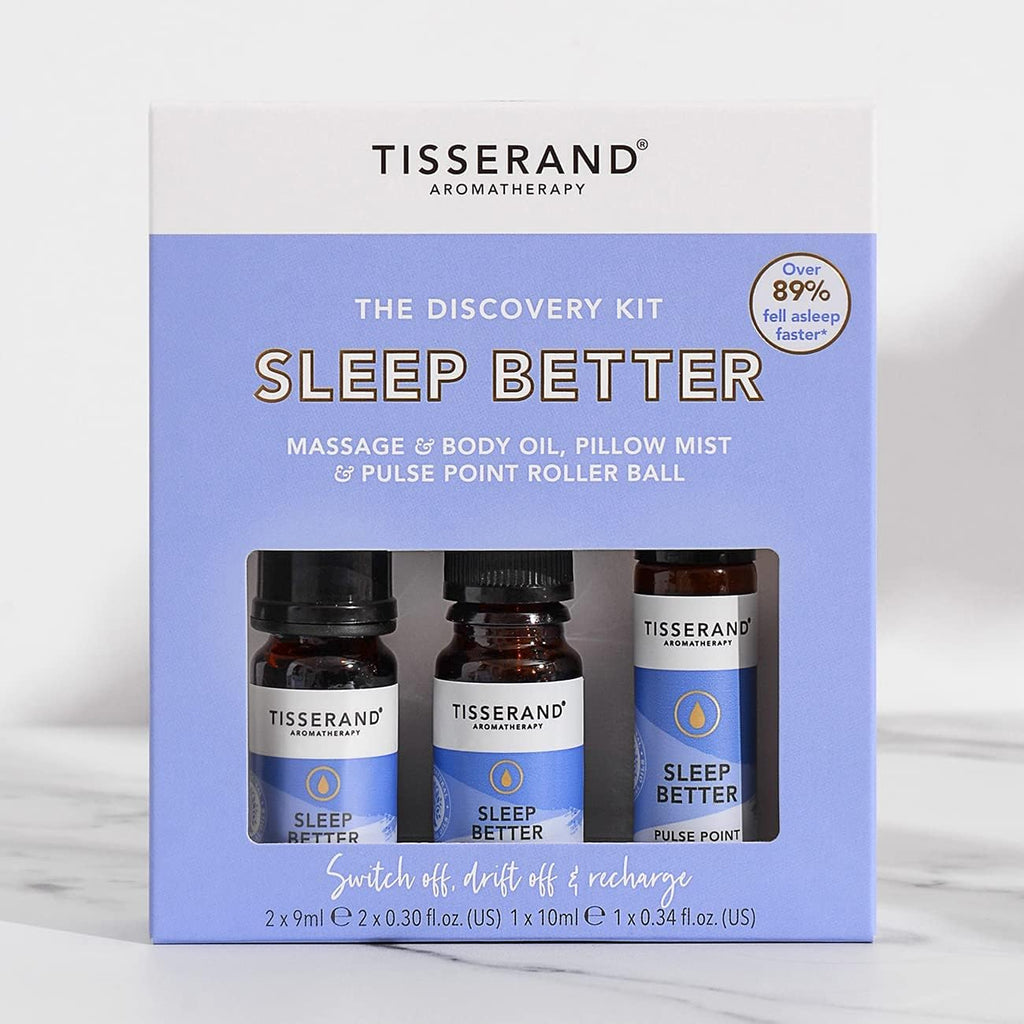 Sleep Better Discovery Kit - Roller Ball, Body Oil & Pillow Mist