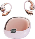 Open Ear AI Language Translation Headphones Real-Time Translator over Ear Earbuds Translating Hook Earphones ENC Noise Cancelling Bluetooth 5.4 Translate Ear Buds with Ear Hooks for Business Travel