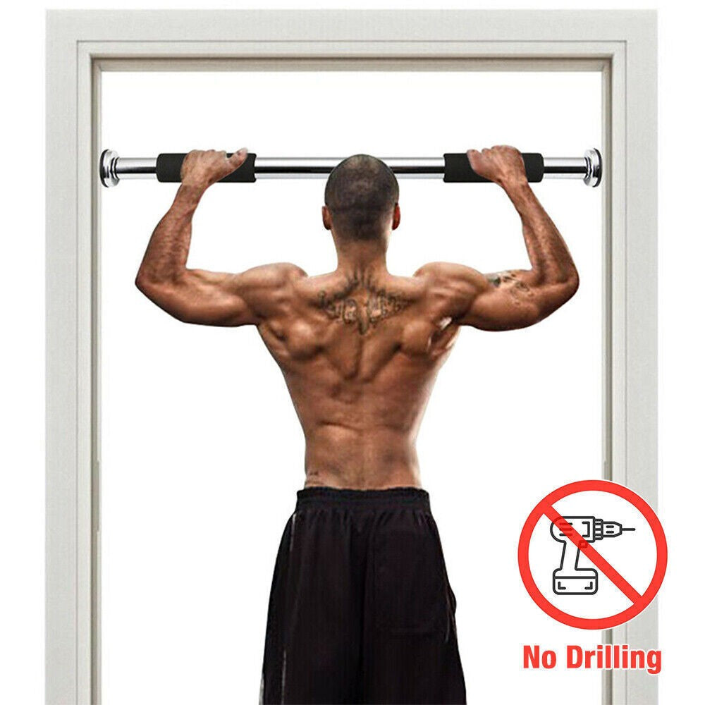 Chin up Pull up Door Gym Exercise Bar Training Fitness Strength Bar Home Workout