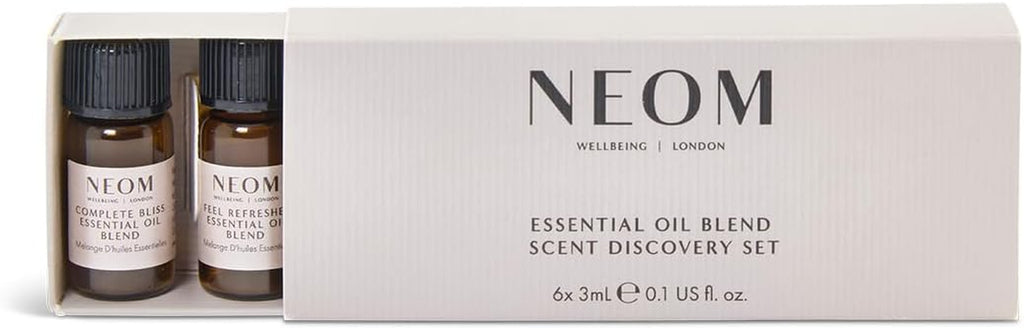 Essential Oil Blend Scent Discovery Set, 6 X 3Ml Mini Size I Our Bestselling Blends I Compatible with  Wellbeing Pod or Wellbeing Pod Luxe I 100% Natural