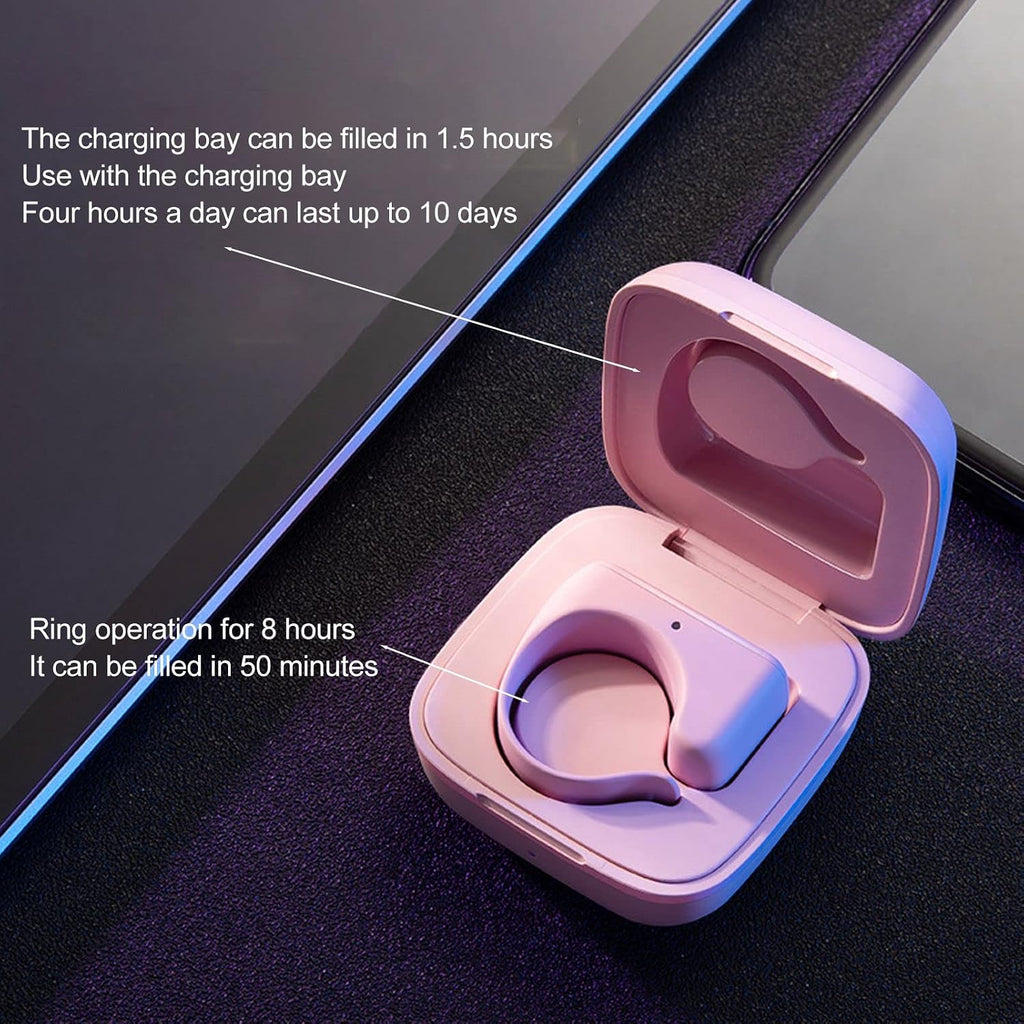 Tiktok Remote Control Kindle APP Page Turner,Bluetooth Camera Video Recording Remote,App Remote Scrolling Ring Clicker,Tik Tok Scrolling Ring for Cell Phone (Pink)