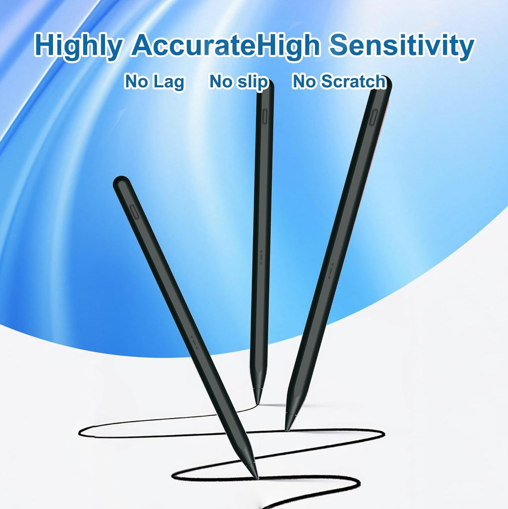 Pencil for AMZ Fire Max 11 Tab Pen, Fire HD 10 Table 8/7 Stylus, Touch Screen Pen (Black)