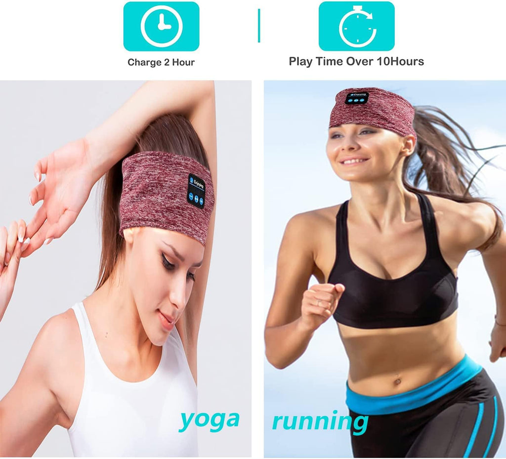 Sleep Headphones V5.0 Wireless Bluetooth Snoozeband Built-In HD Speakers