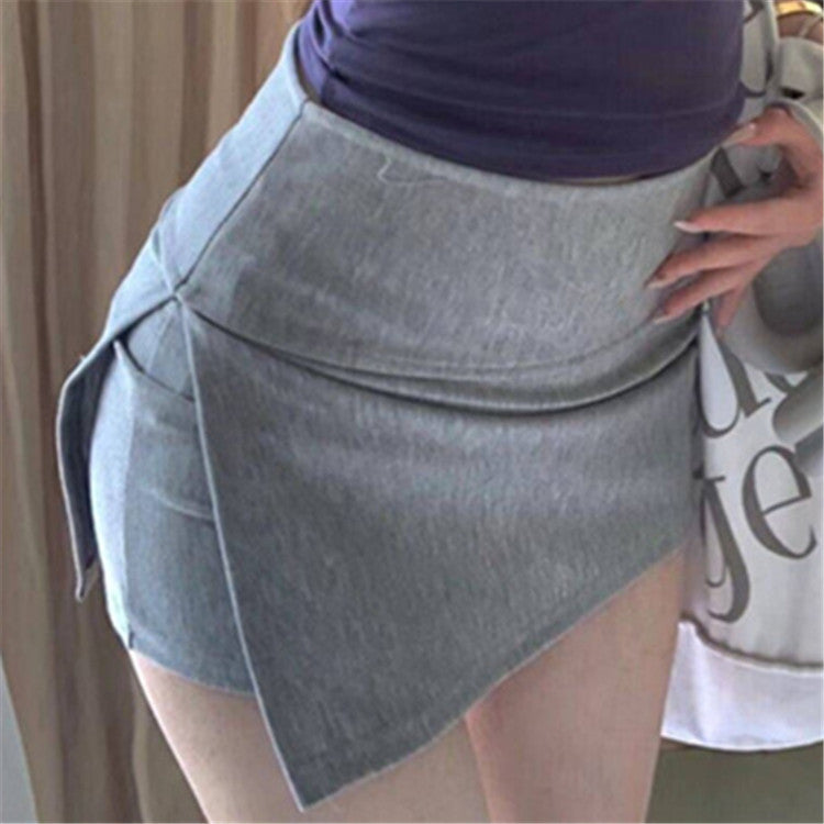 Side slit yoga skirt pants