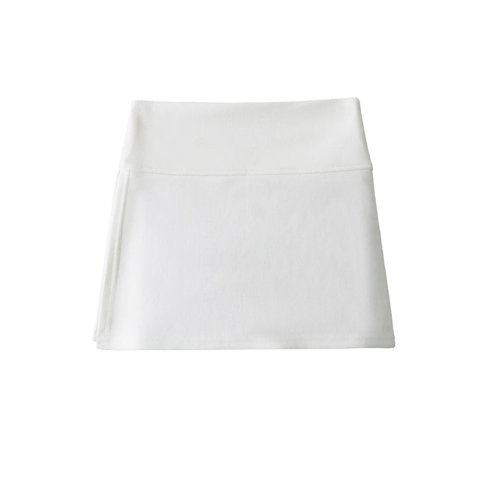 Side slit yoga skirt pants