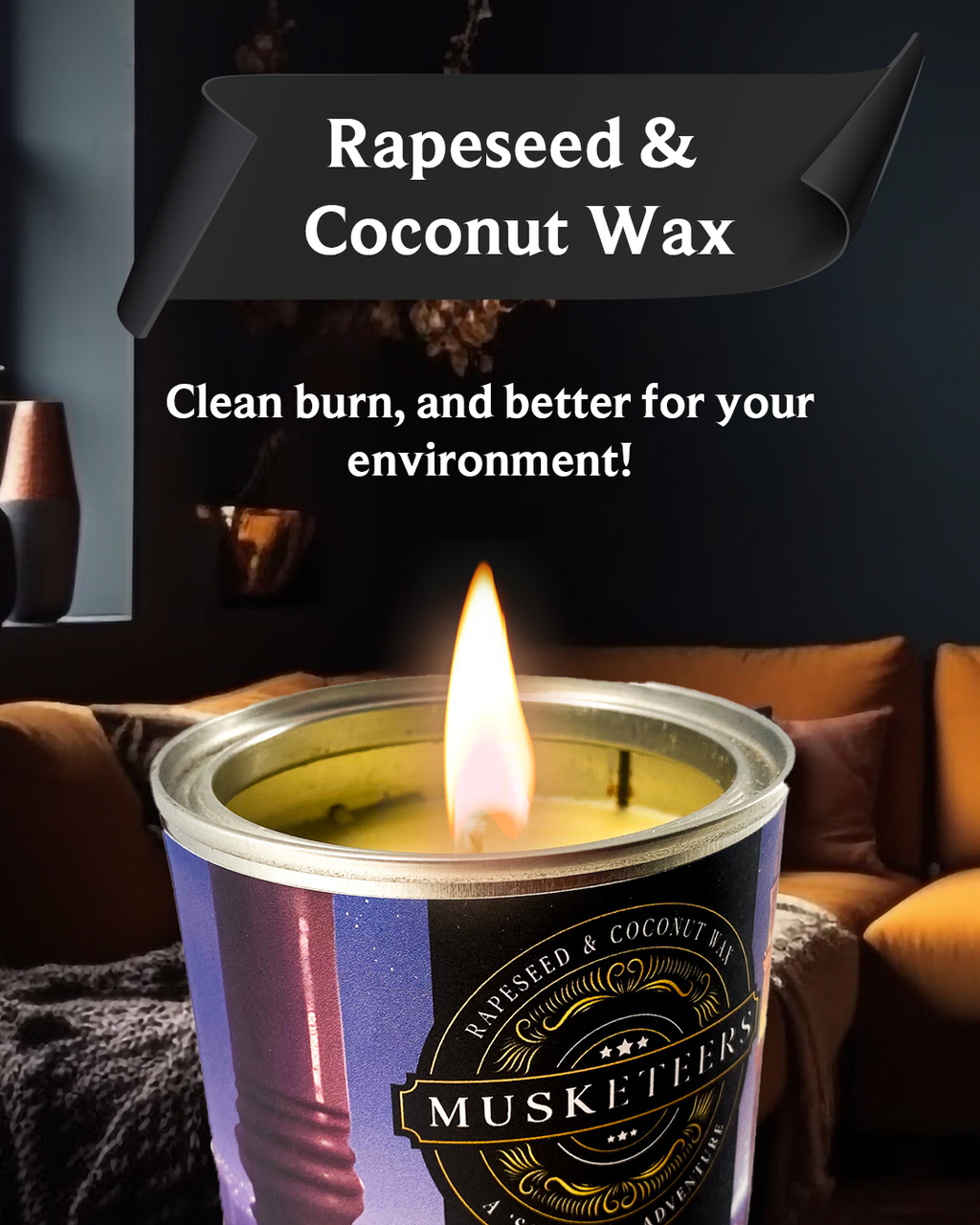 Bounty Hunter - Coconut Scented Candle-4