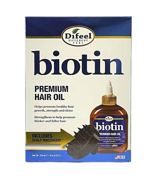 Difeel Biotin Premium Hair Oil With Scalp Massager-0