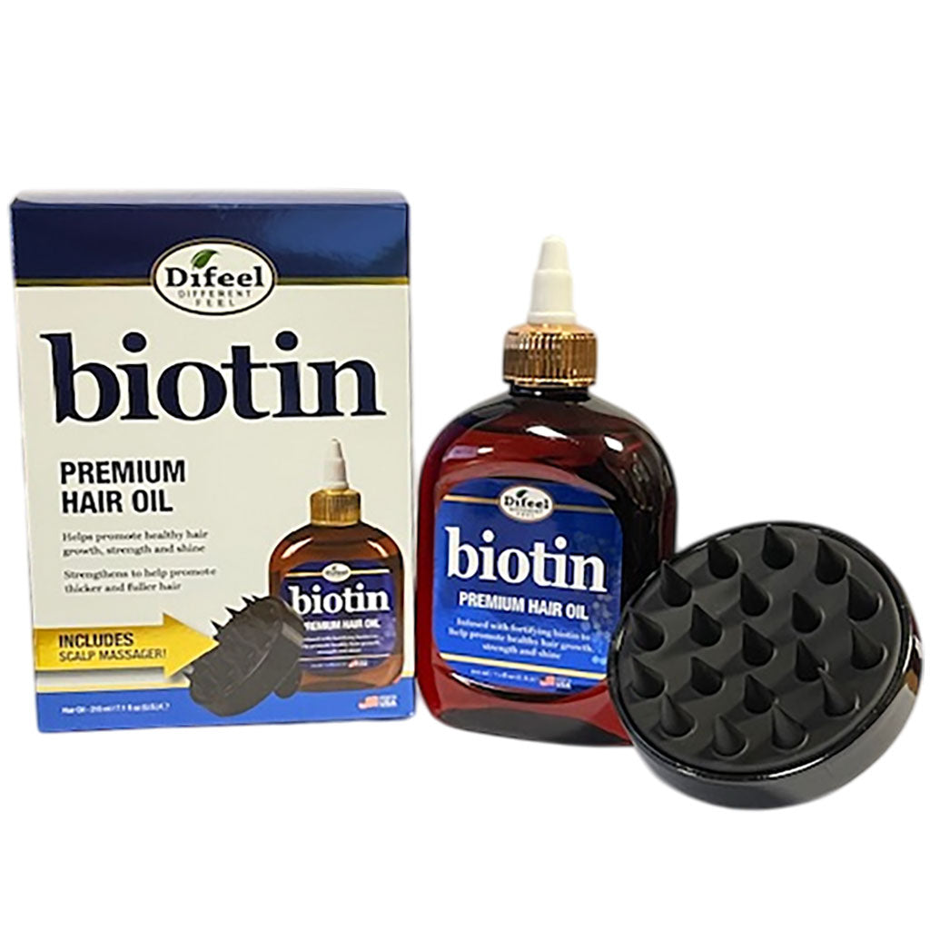 Difeel Biotin Premium Hair Oil With Scalp Massager-1