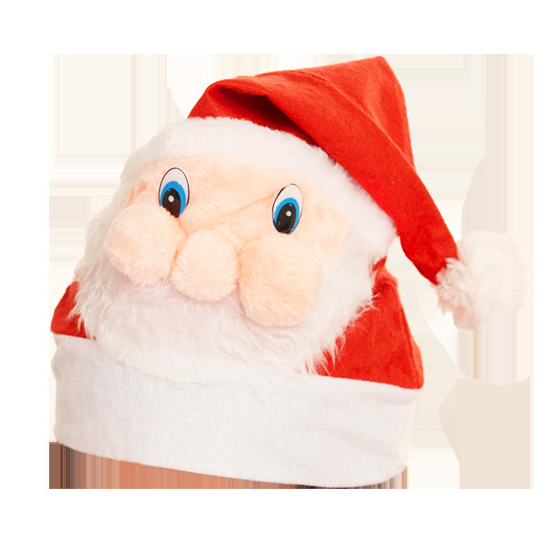 Christmas Hat Children Adult Santa Claus Antler Hat Costume Headwear Kindergarten Christmas Decoration