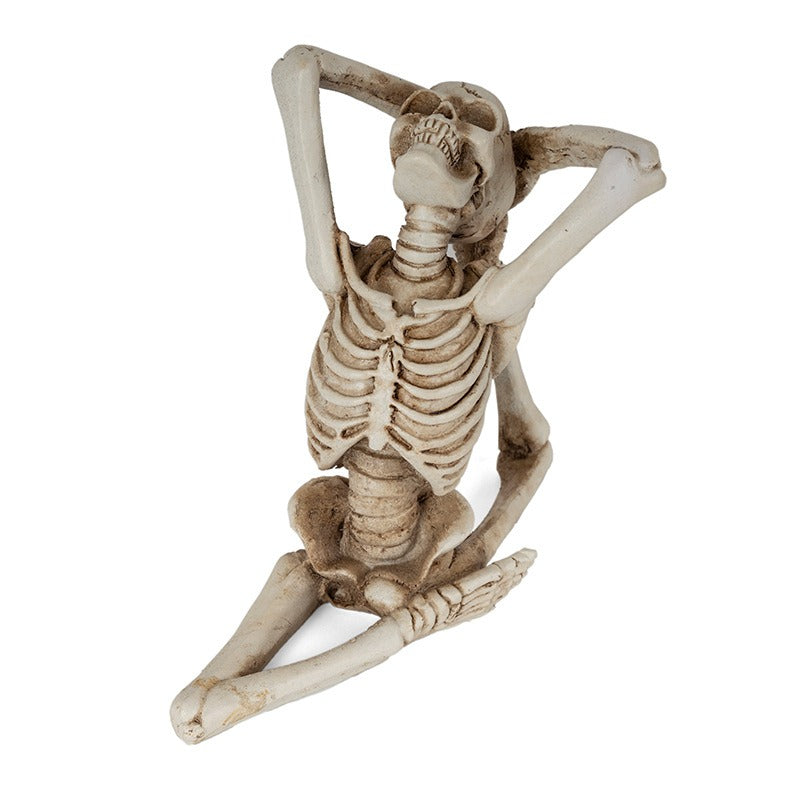 Yoga Skull Figure Decoration Ornament