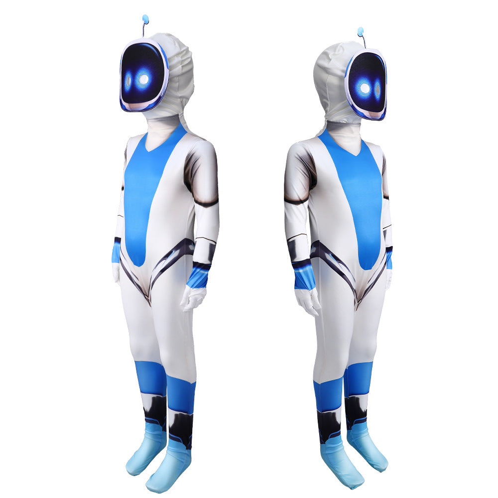Cosmic Robot Astro Bot Bodysuit Sony Space Robot Costume Halloween Costume