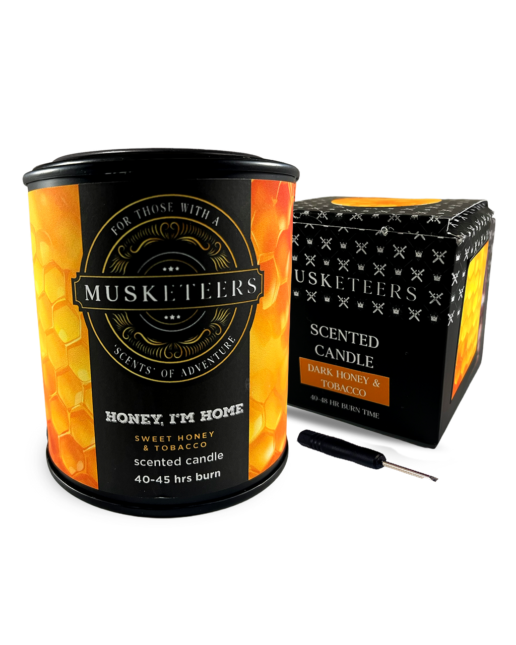 Honey I'm Home - Honey & Tobacco Candle-1