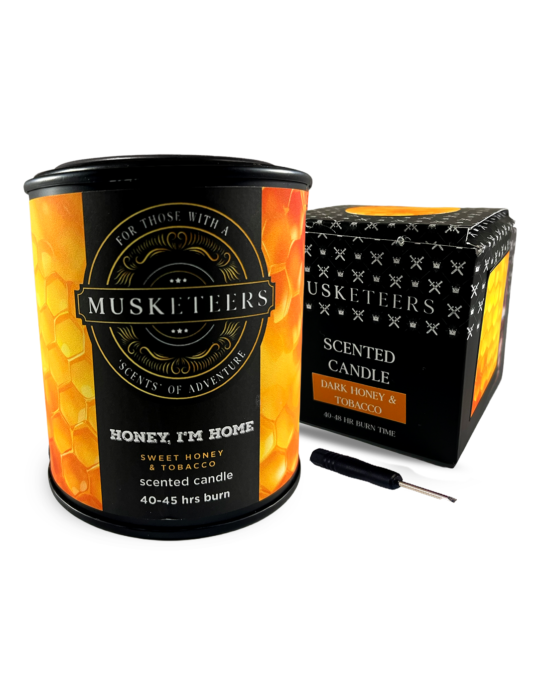 Honey I'm Home - Honey & Tobacco Candle-1