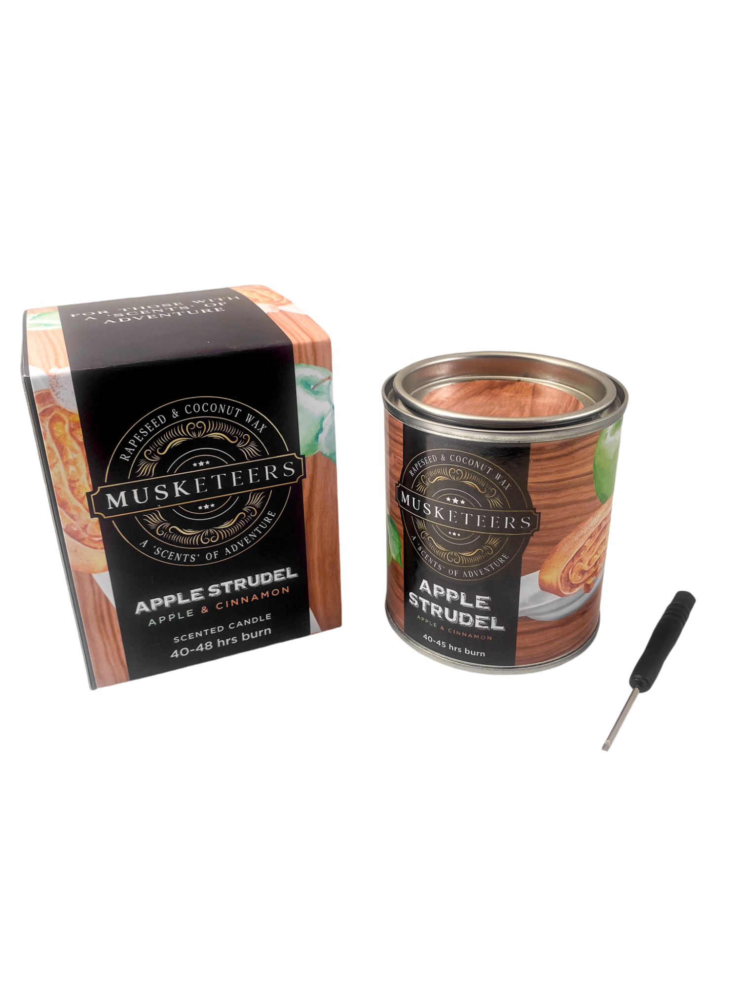 Apple Scented Candle UK – Apple Strudel Luxury Bakery Candle-1