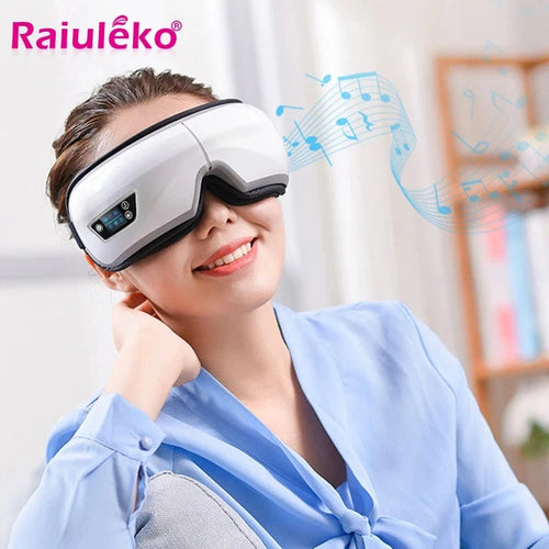 6D Smart Eye Massager Vibration Airbag Compress Eye Care Instrument Bluetooth Music Eye Massage Glasses Eye Relax Fatigue-0